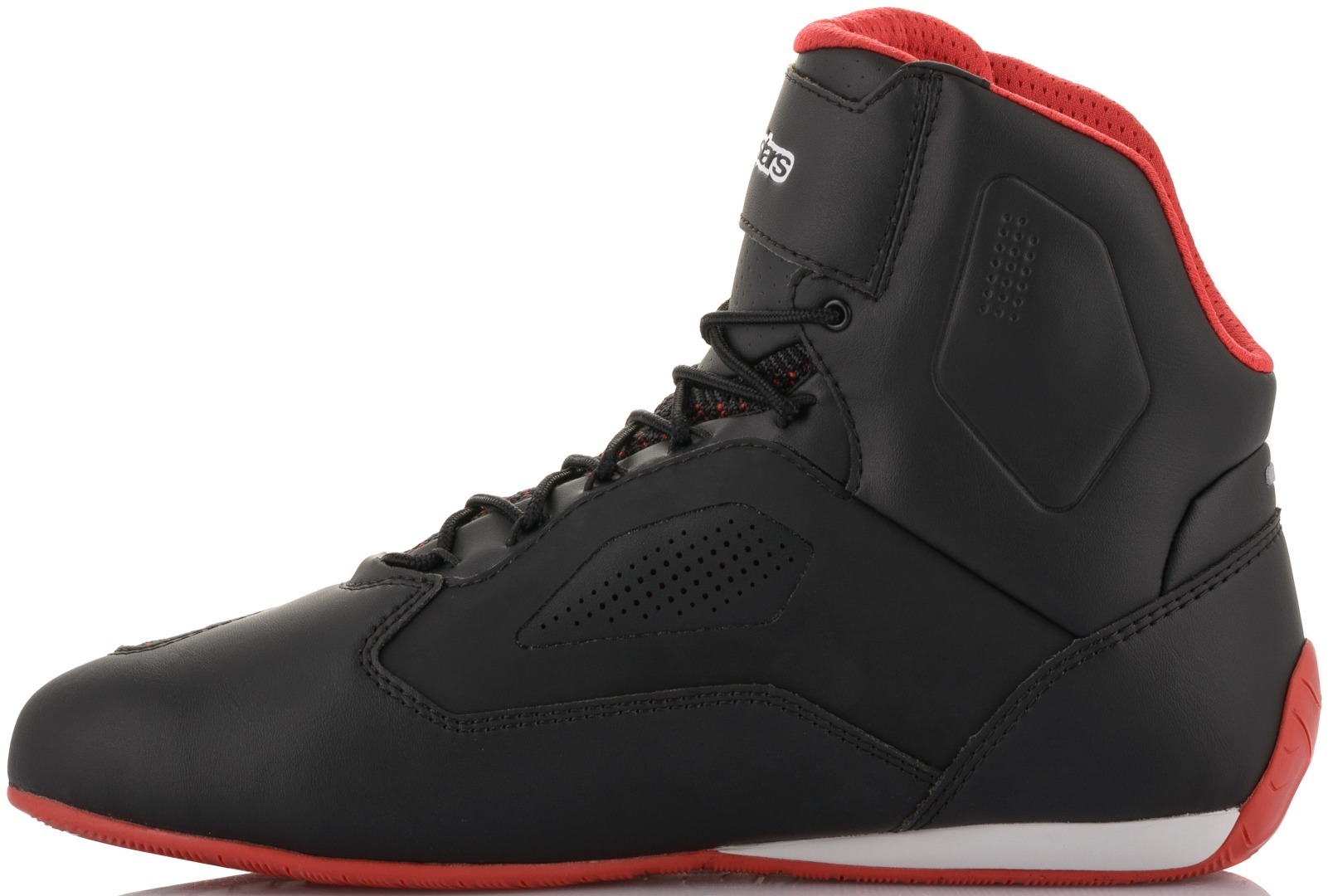 Alpinestars MM93 Austin Knitted Riding Pantofi de motocicletă Negru/Alb/Roșu 12,5 (46) Figura 3