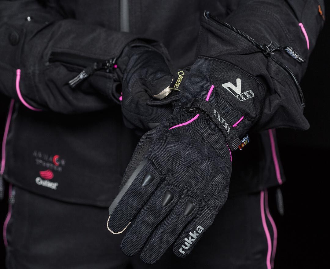 Rukka Virve Gore-Tex Mănuși pentru motociclete pentru doamne Negru/mov 10 Figura 6
