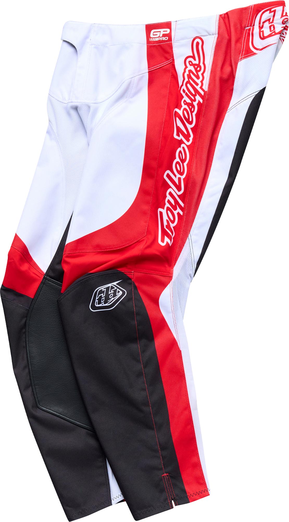Troy Lee Designs GP Pro Frames Motocrossbroek wit/rood 34 Figuur 1