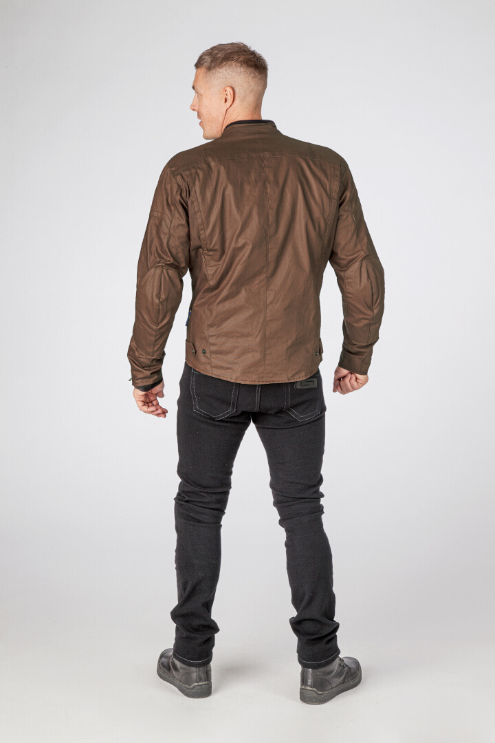 Lindstrands Fergus waterproof Motorcycle Textile Jacket brown 54 Figure 4