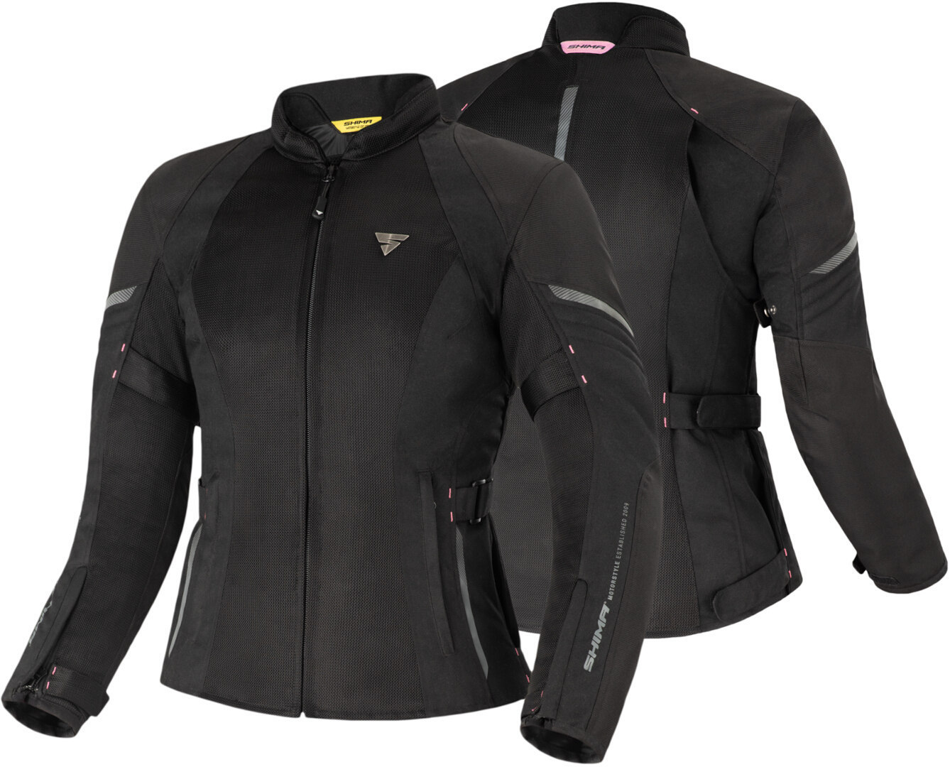 SHIMA Jet Jachetă textilă impermeabilă pentru motociclete negru XS Figura 3