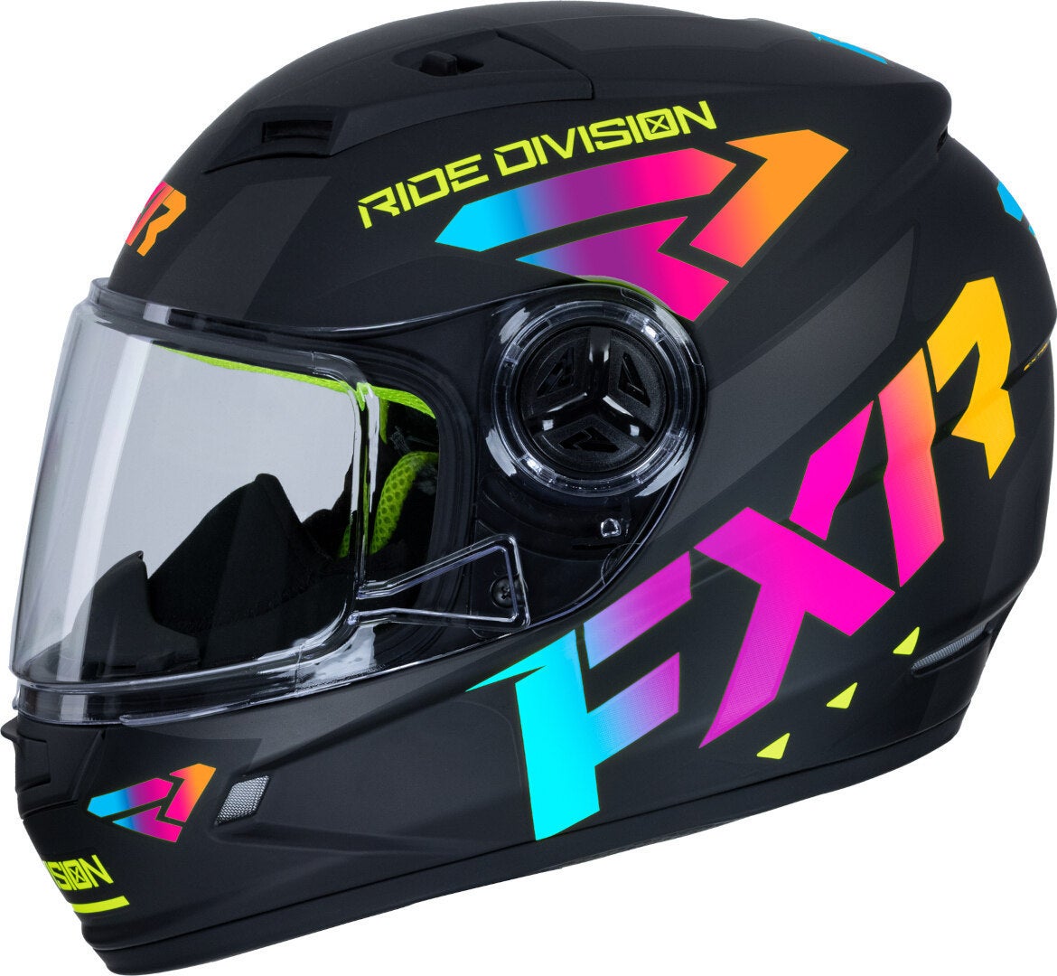 FXR Nitro Core Youth Casco da motoslitta colorato L (53/54) Figura 4