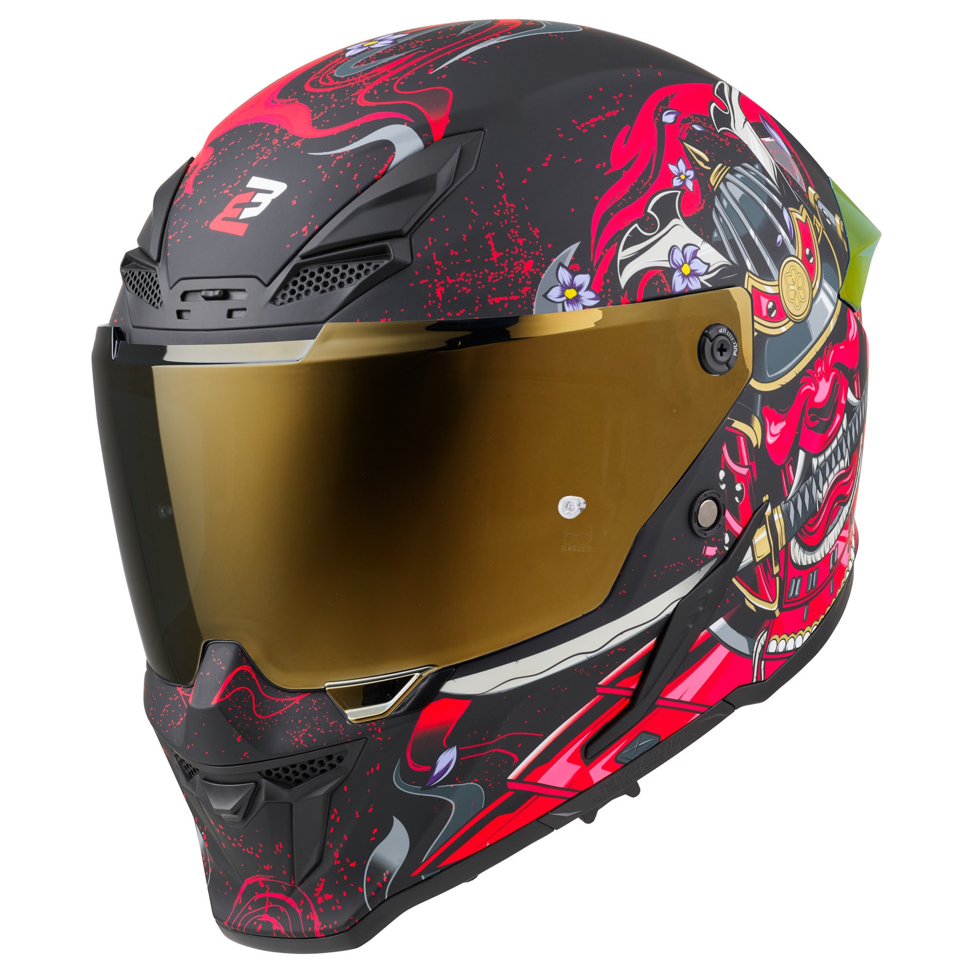 Bogotto Blade Armour Casco nero/rosso 2XL Figura 15