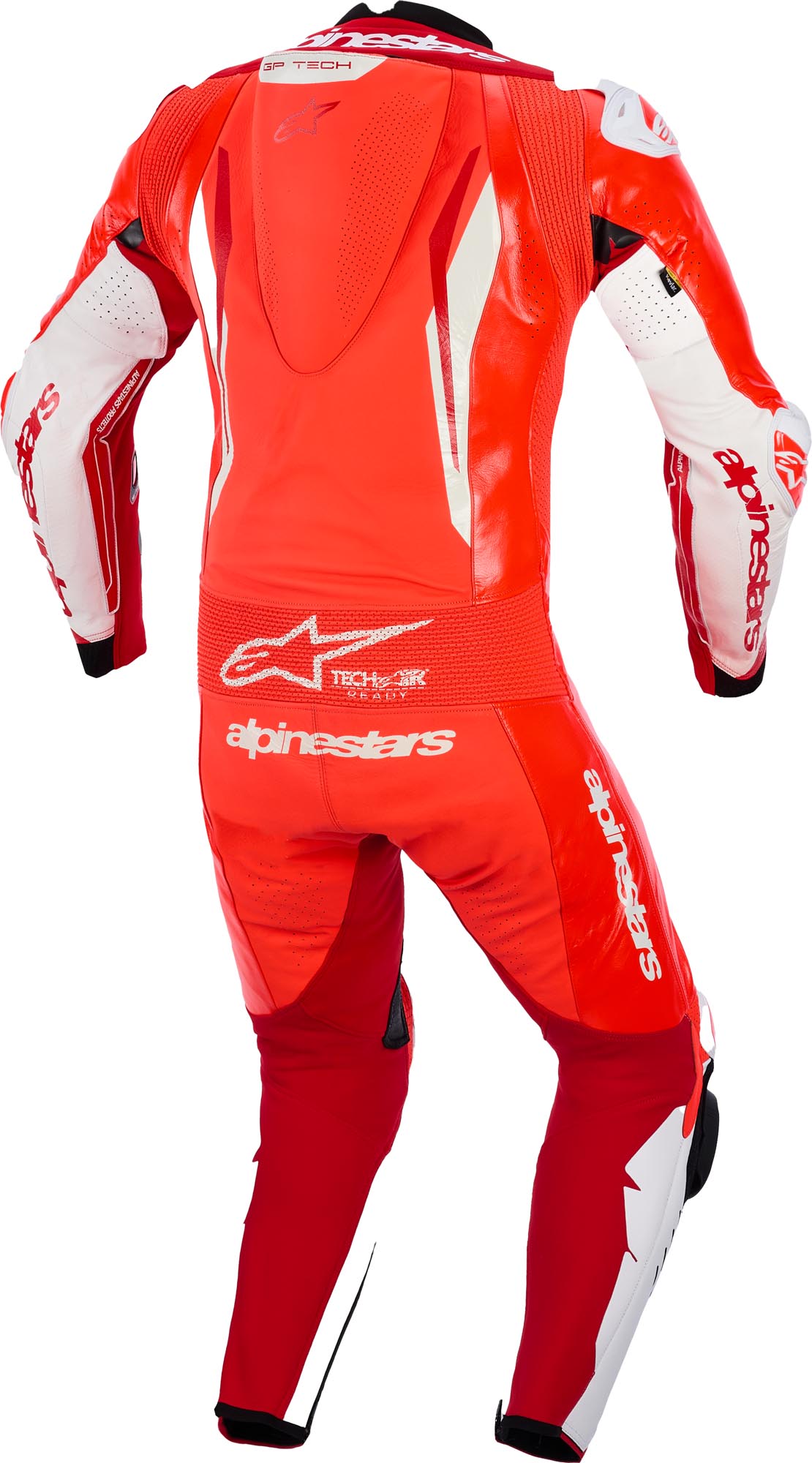 Alpinestars GP Tech V5 perforated 1- Piece Motorcycle Leather Suit red/white 54 Figure 2