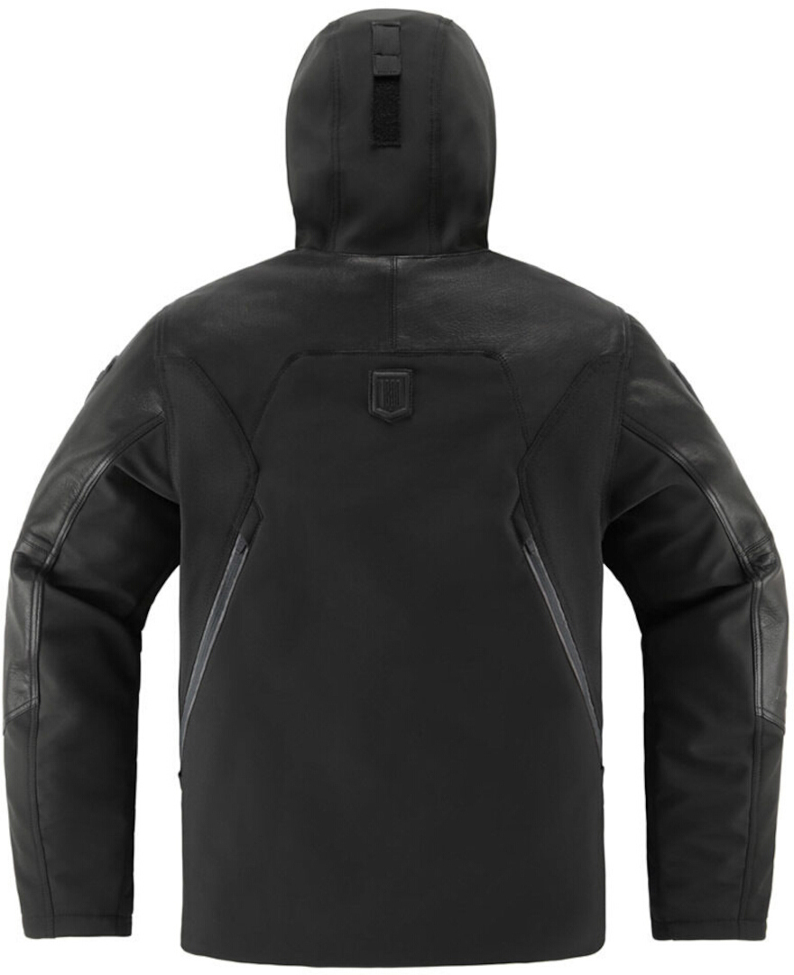 Icon Basehawk 2 Motorfiets Lederen / Textiel Jas M Figuur 2