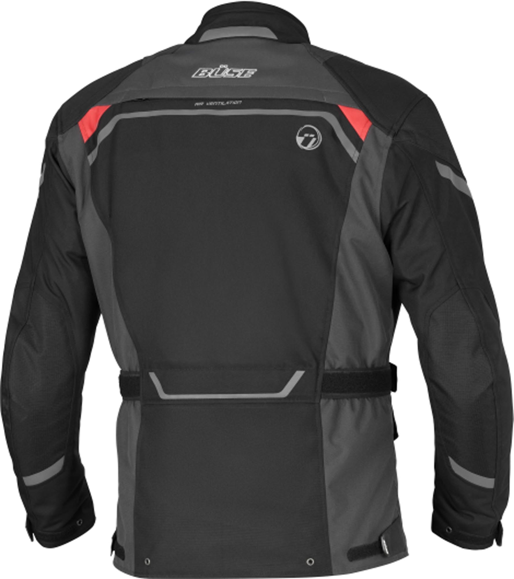 Büse Lago 3 Motorcycle Textile Jacket black Short 30 Figure 2