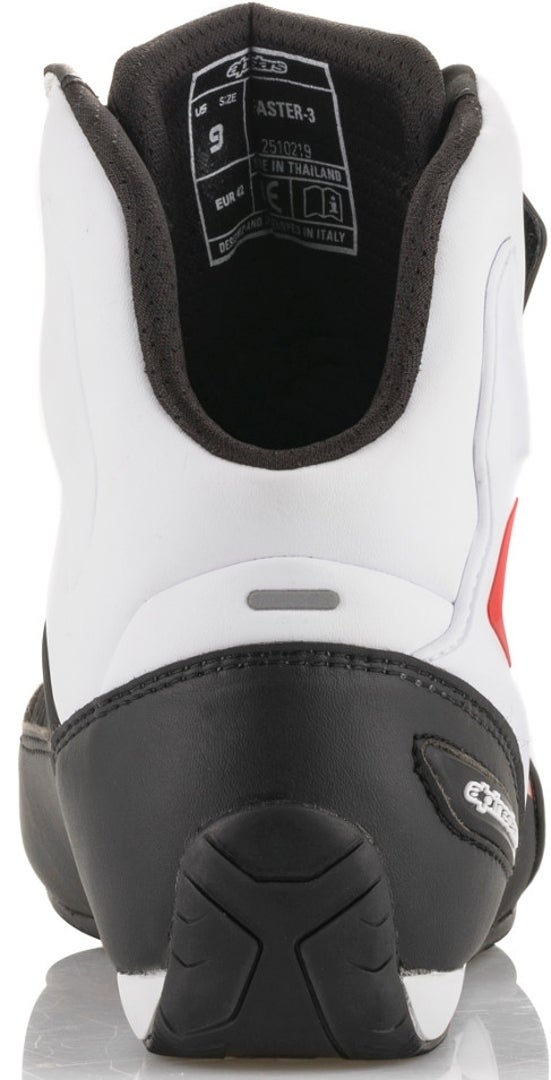Alpinestars Faster-3 Motorcycle Shoes black/white/red 8 (40,5) Figure 4