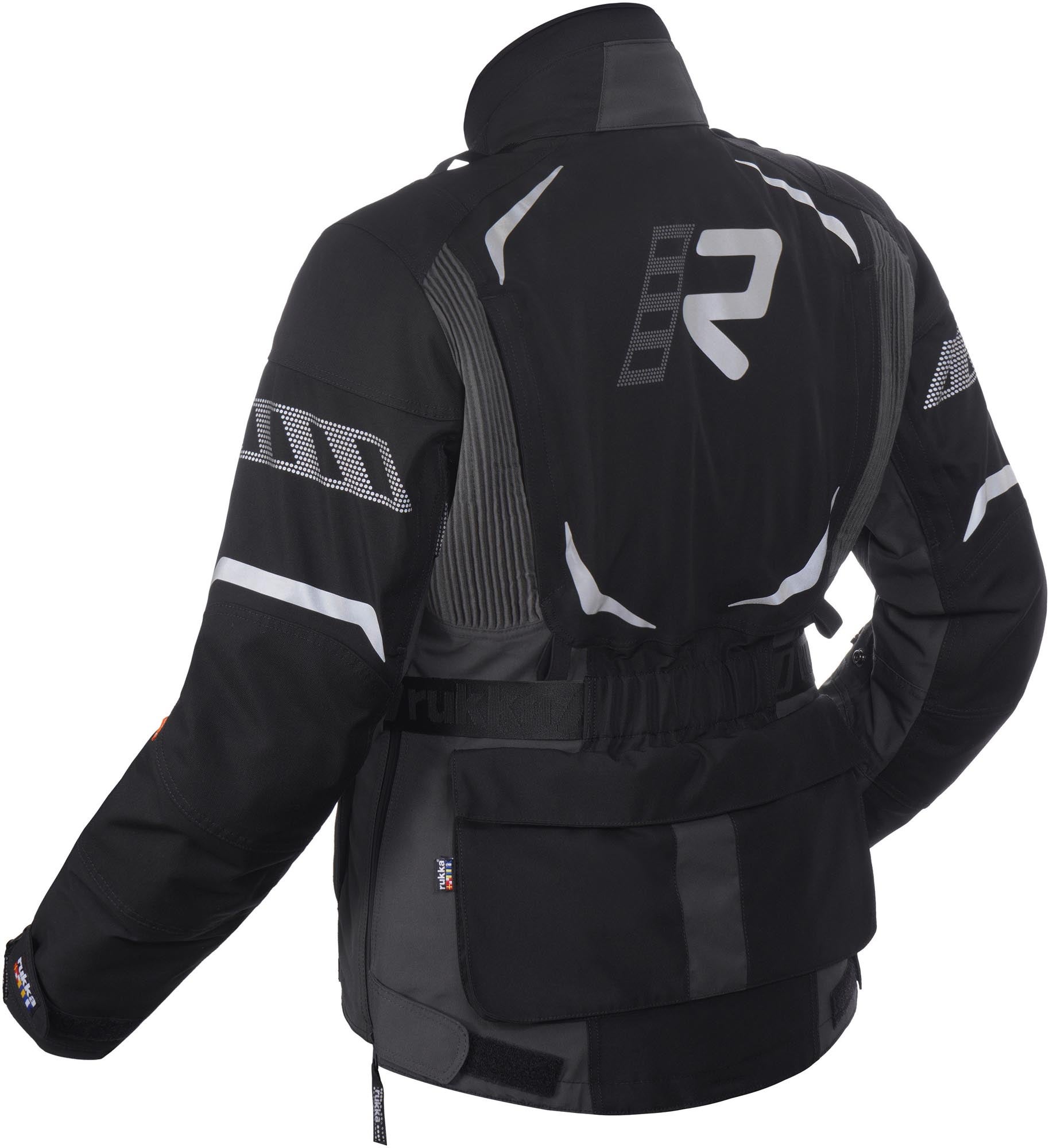 Rukka VentuRina waterproof Ladies Motorcycle Textile Jacket black/dark grey 38 Figure 2