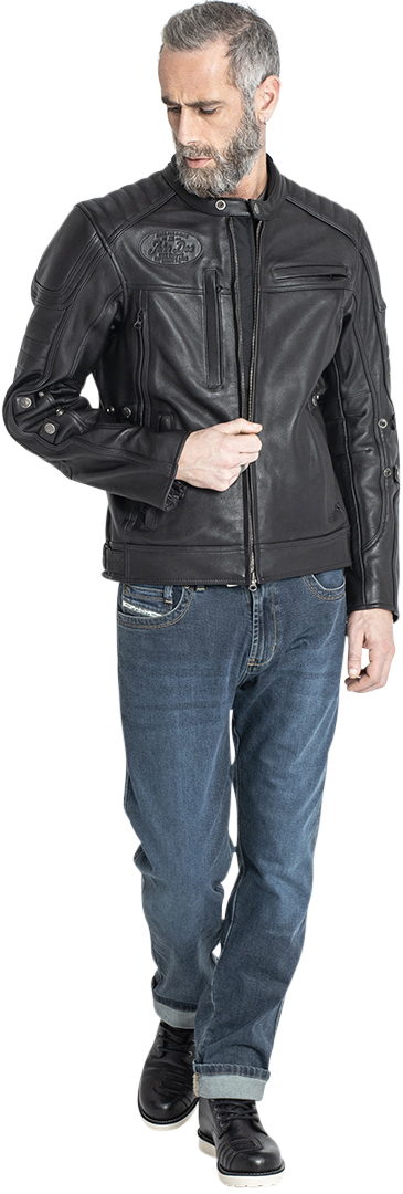 John Doe Taylor Mono Jeans da moto blu 32 L32 Figura 12