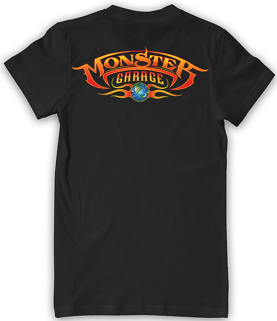 Monster Garage Basic Logo t-shirt Sort M Figur 1