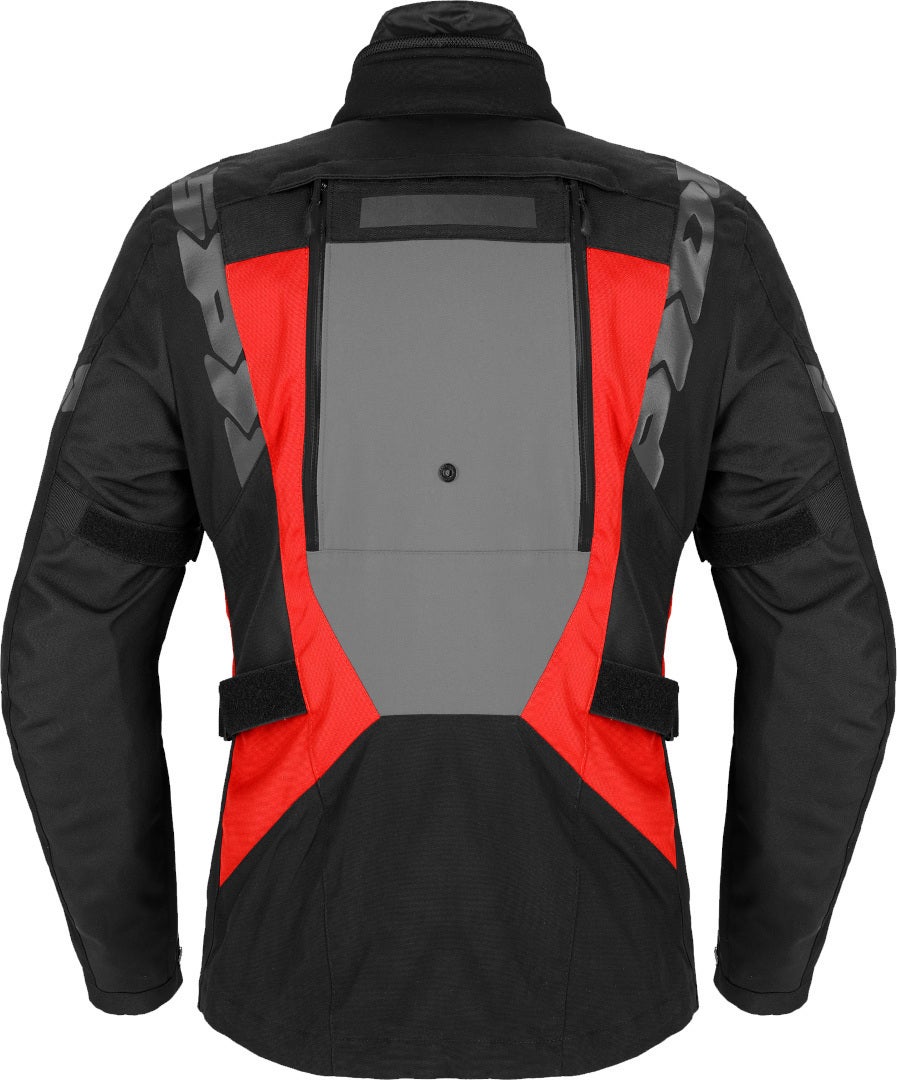 Spidi 4 Season Evo H2Out Giacca tessile da donna nero/grigio/rosso L Figura 4