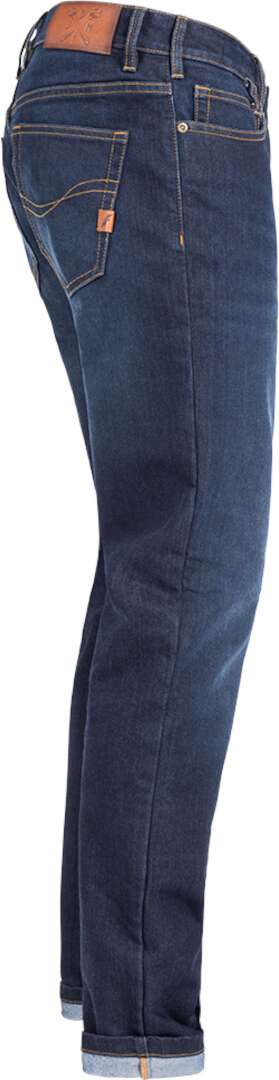 Side view of John Doe Pioneer Mono Motorcycle Jeans