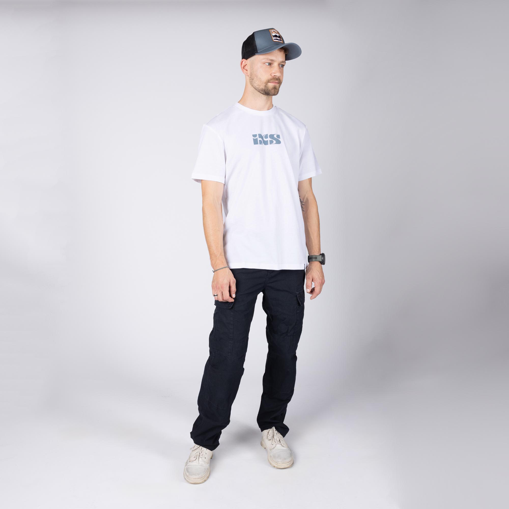 IXS Brand 1.1 Tričko bílá L Obrázek 8