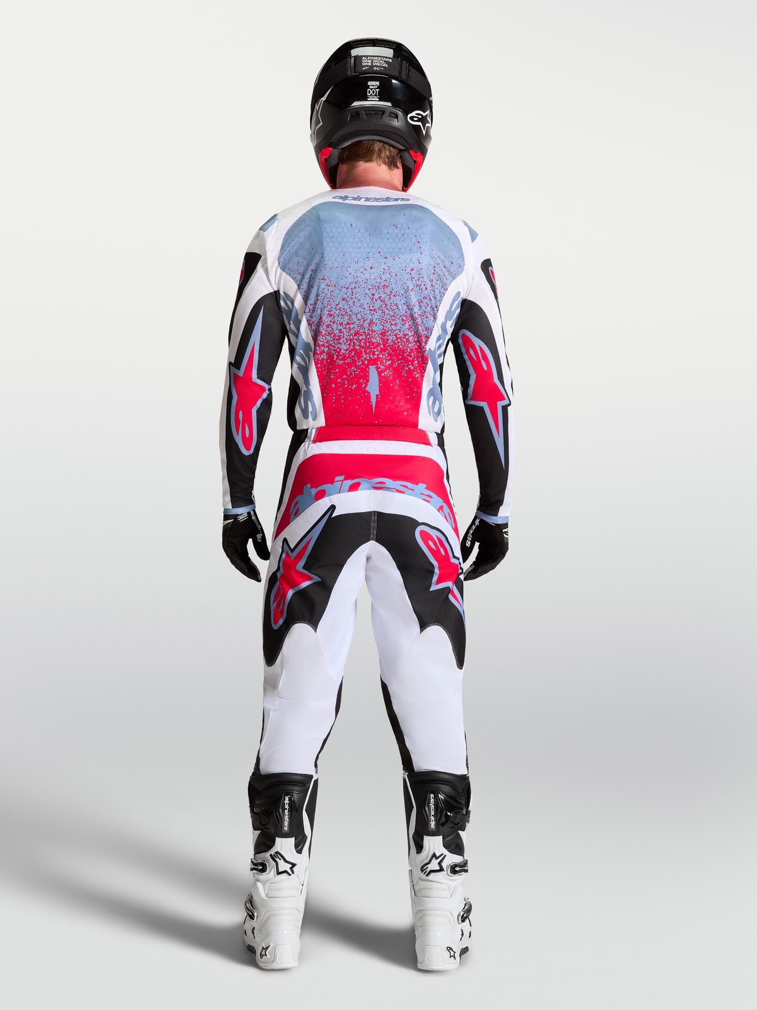 Alpinestars Fluid Drag Motocross Pants black/white/red/blue 28 Figure 10