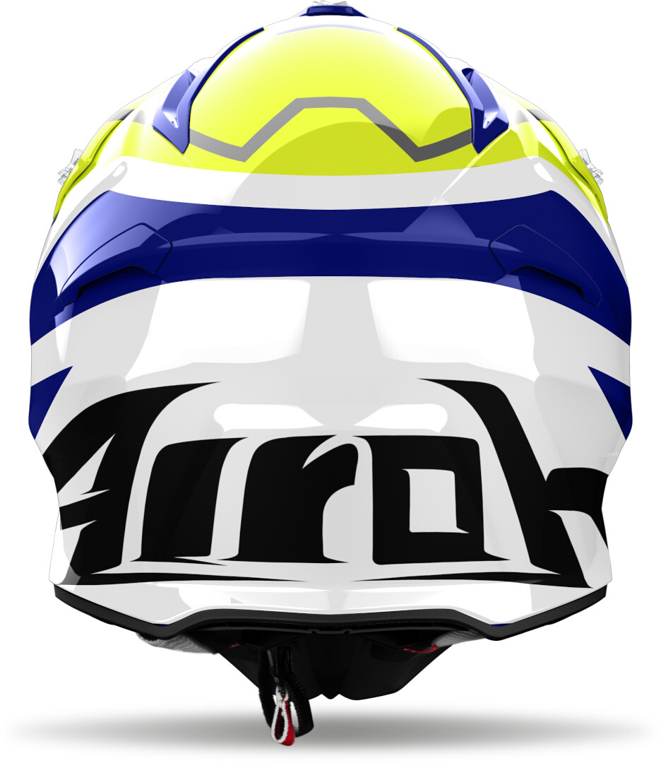 Airoh Aviator Ace 2 Ground Motocross hjälm vit/gul/blå XS (53/54) Figur 3