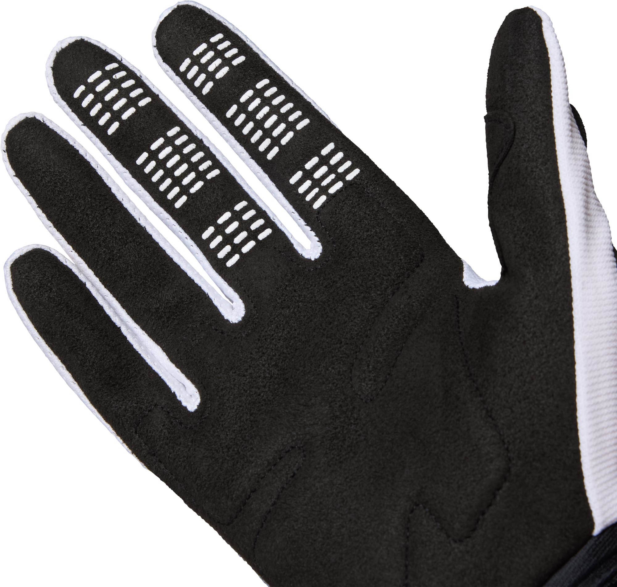 FOX 180 Noble Motocross Gloves black/white/yellow L Figure 3