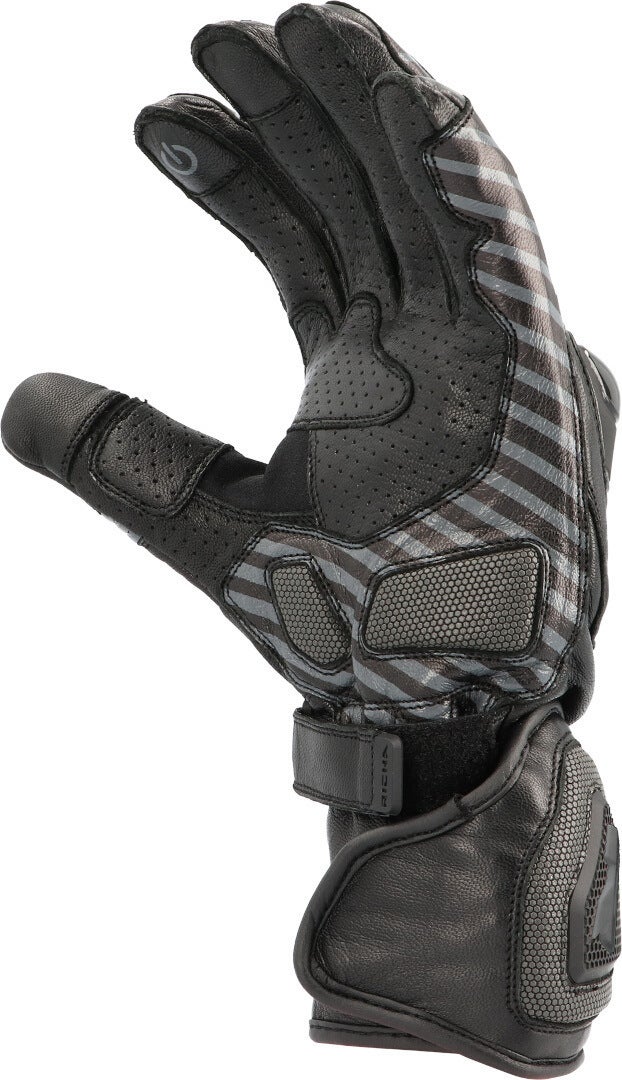 Richa Savage 3 Stripe perforerede motorcykelhandsker 3XL Figur 2