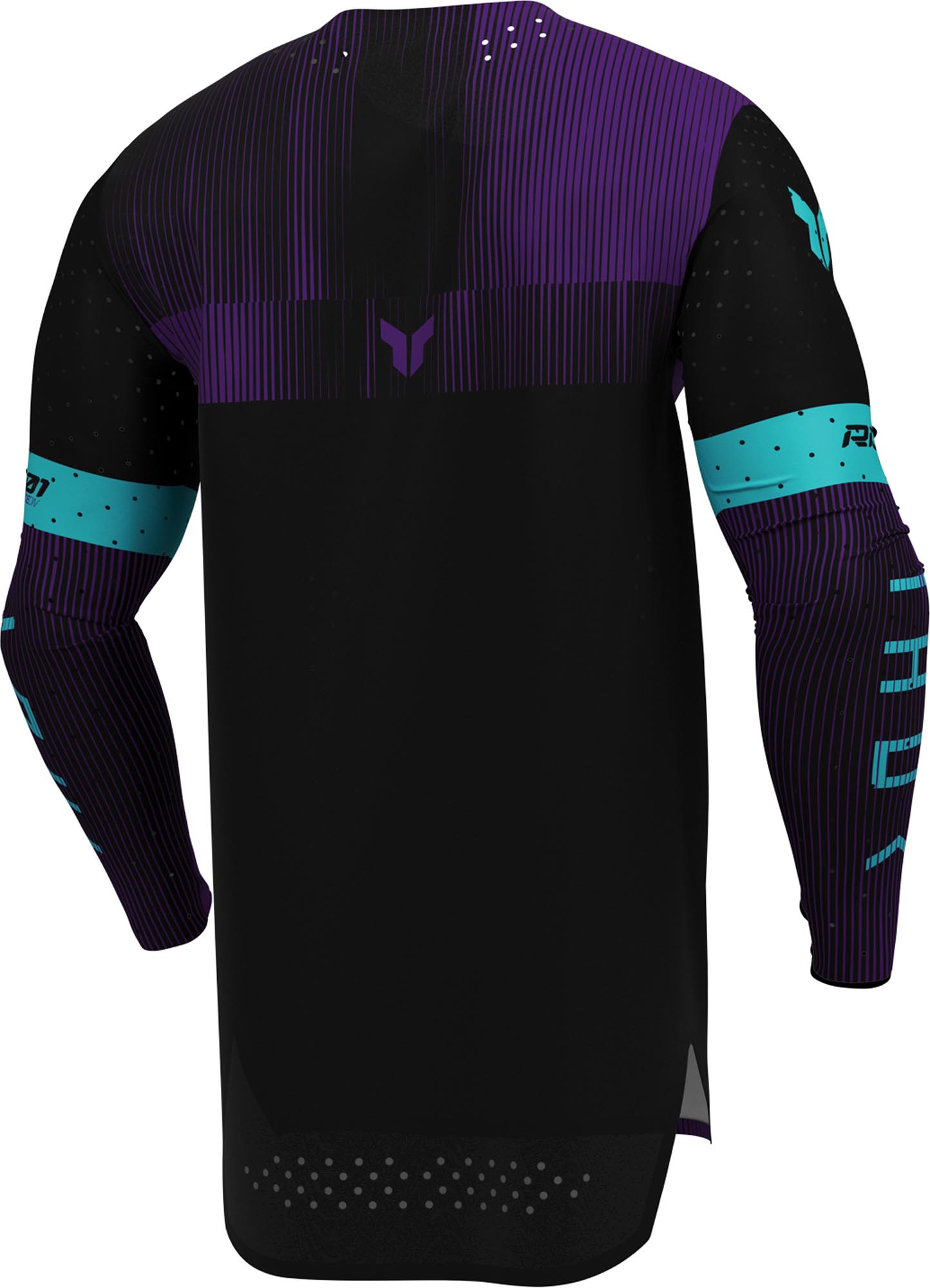 Thor Sportmode Vanish Motocross Jersey black/purple M Figure 3