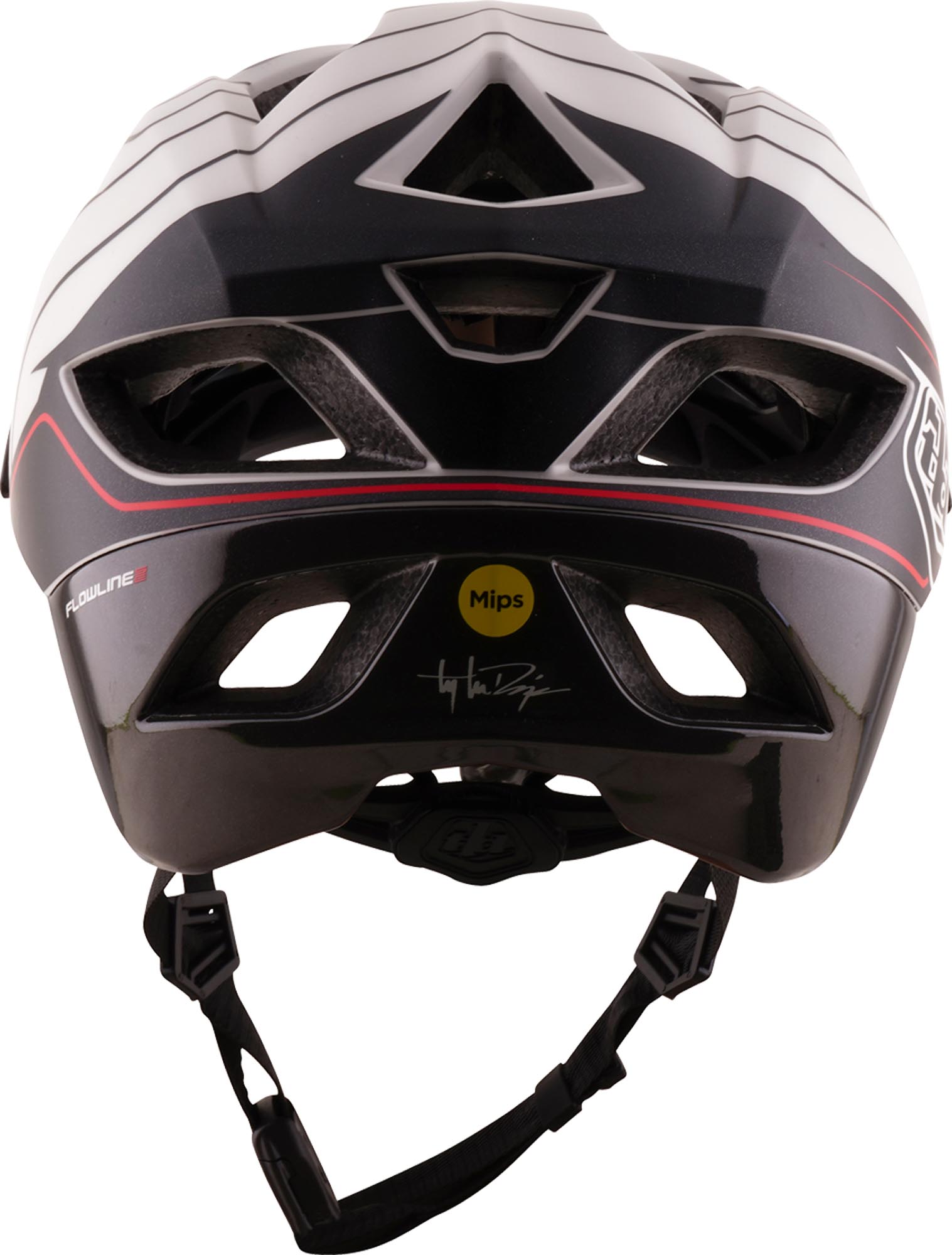 Troy Lee Designs Flowline SE MIPS Dipped Biciklistička kaciga bijelo/crno M-L (57/59) Slika 5