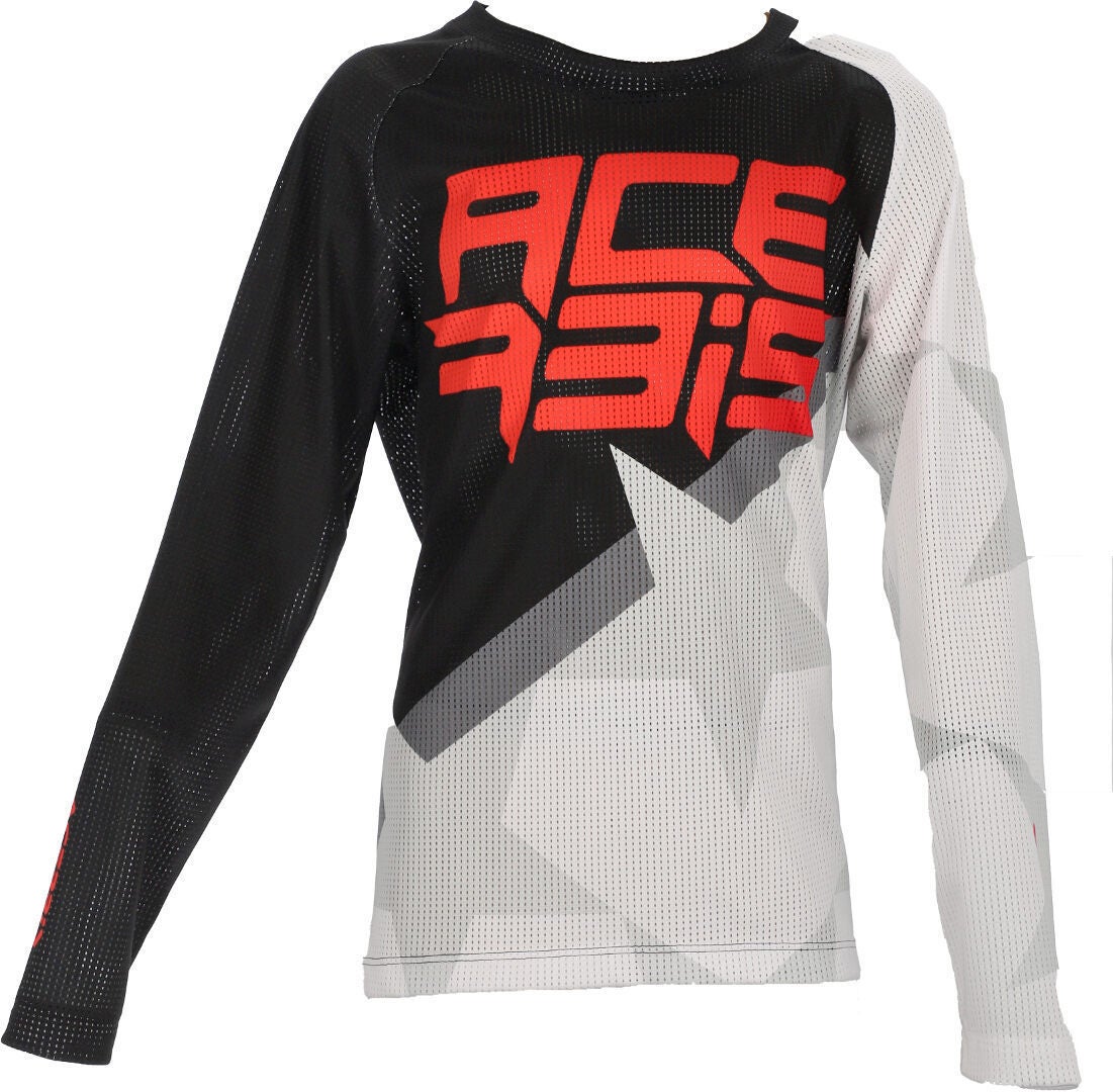 Acerbis MX J-Windy 1 Dětské motokrosové dresy bílá/černá M Obrázek 1