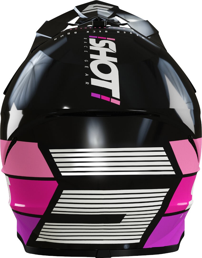 Shot Furious Story Motocross Helm schwarz/pink M (57/58) Abbildung 2