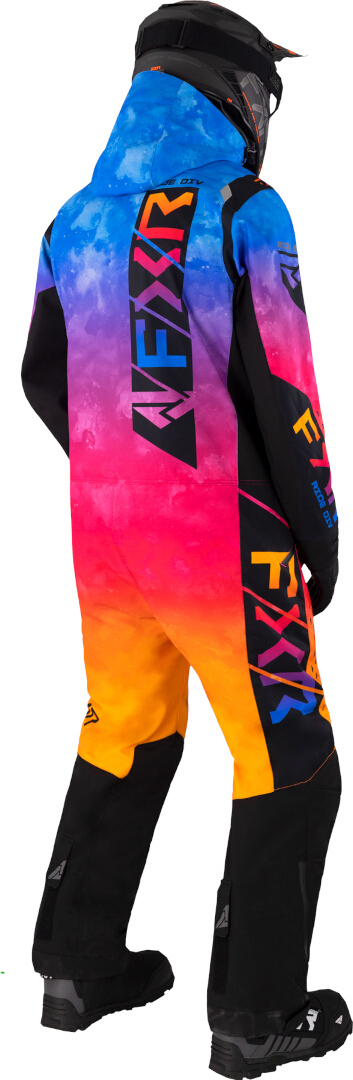 FXR Helium Lite 2023 One Piece Snowmobile Suit black/multicoloured M Figure 2