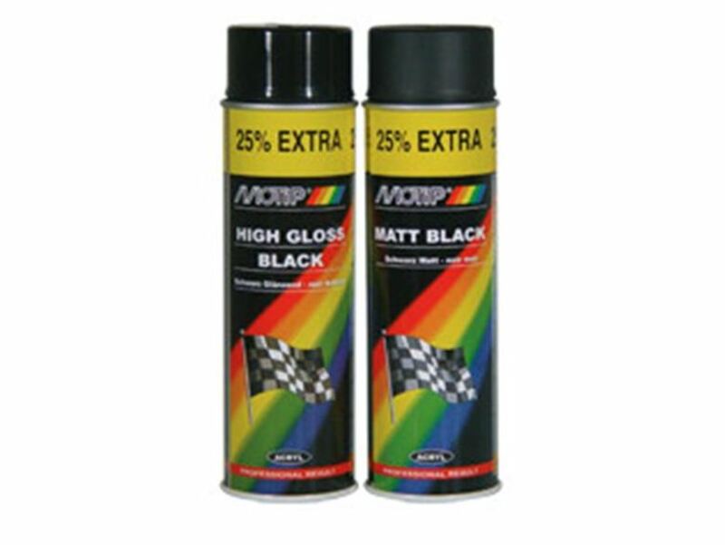 MOTIP-DUPLI MOTIP Glossy Black Paint - Spray 500 ml Figur 2