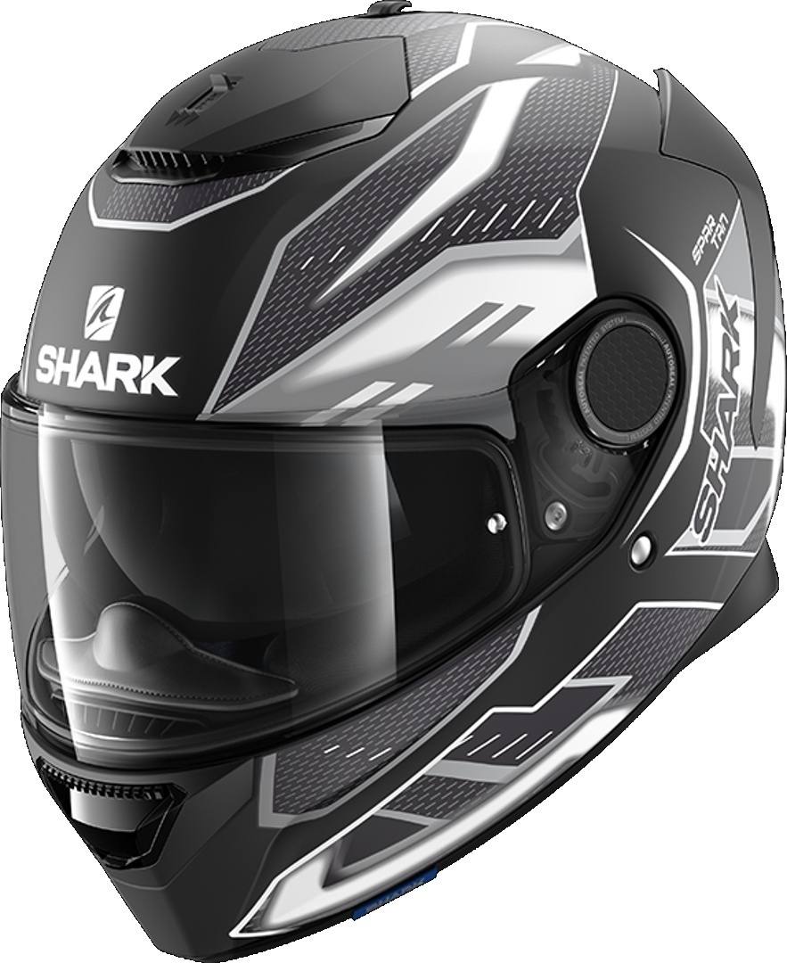 Shark Spartan Antheon Hjälm Svart matt/vit XXL (63/64) Figur 1