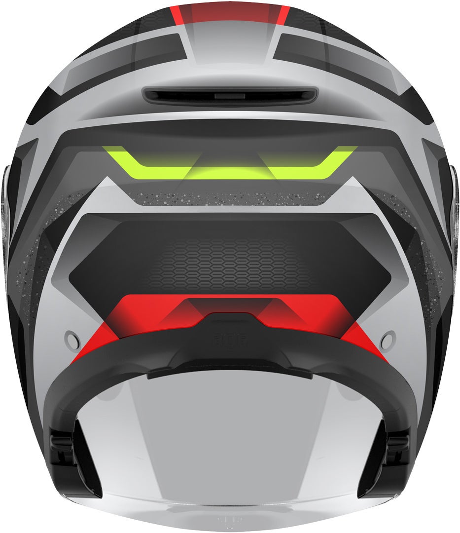 AGV Irides Zurigo Jethelm schwarz/rot/gelb M (57/58) Abbildung 4