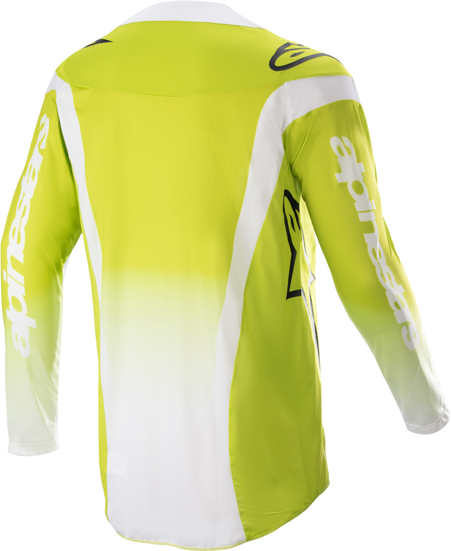 Alpinestars Techstar Push Motorcross jersey Geel M Figuur 4