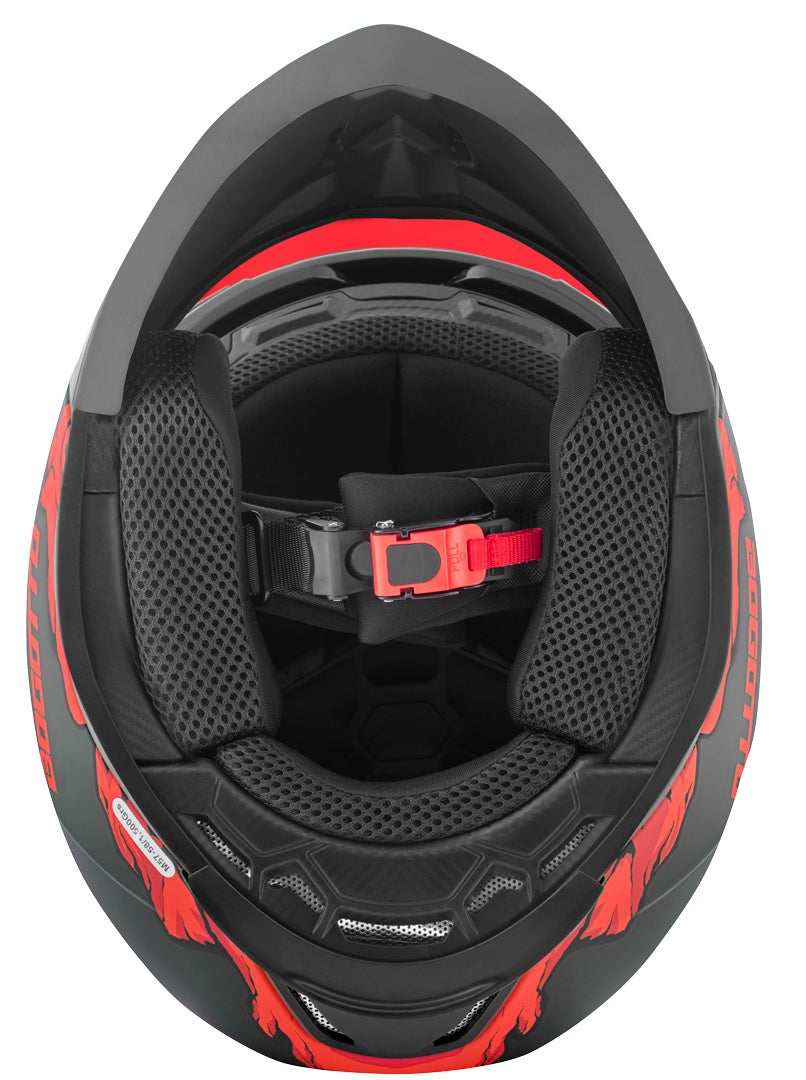 Bogotto Radic Skulash Casco rosso/nero L Figura 23