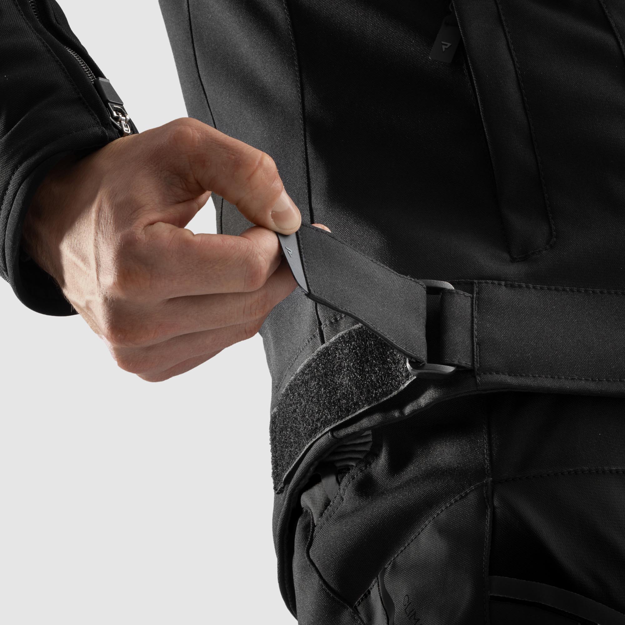 Side view of Rebelhorn Borg 2 waterproof Motorcycle Textile Jacket