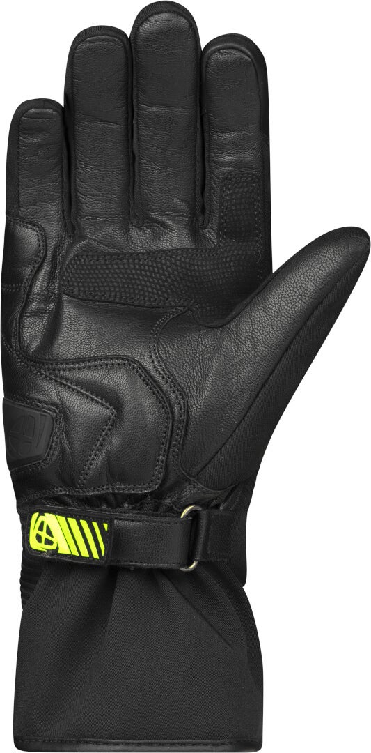 Ixon Pro Midgard Vandtætte vintermotorcykelhandsker sort/gul 2XL Figur 2