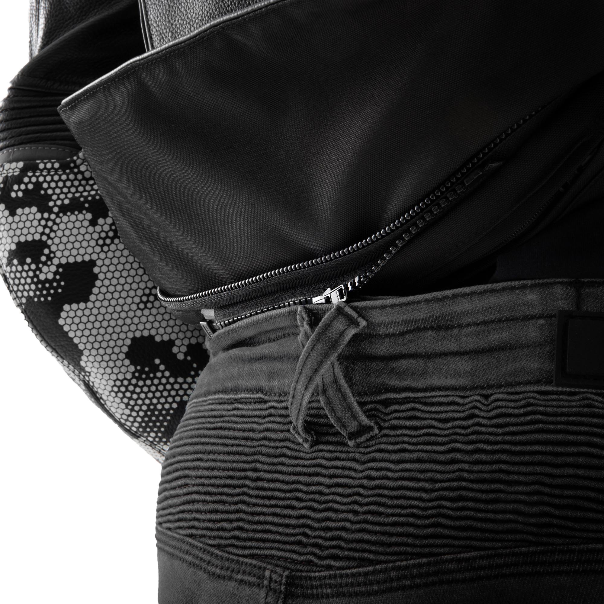 Rebelhorn Revolt Motorcykeljeans Sort 34/32 Figur 5