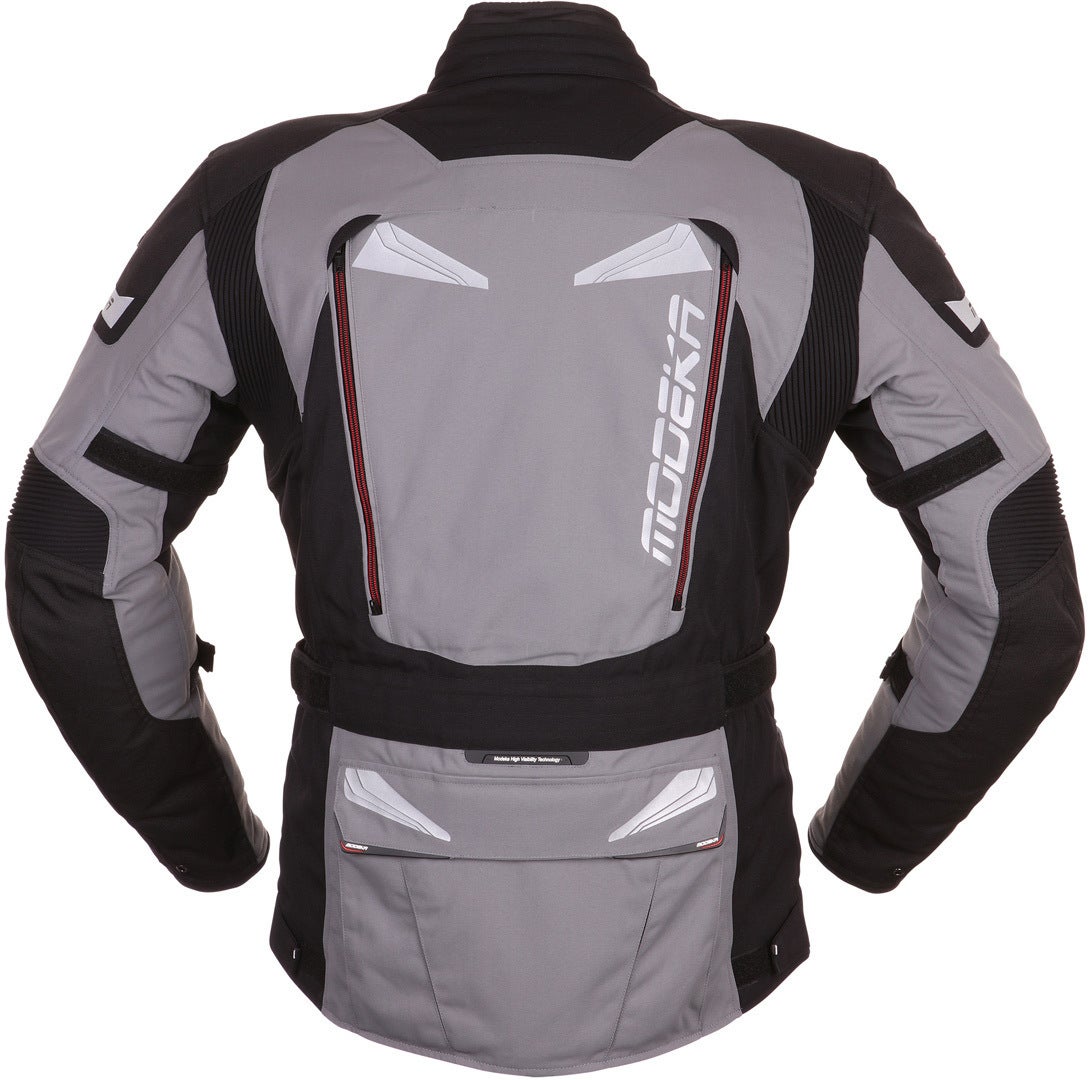 Modeka Panamericana Motorcycle Textile Jacket grey/black 5XL Figure 2