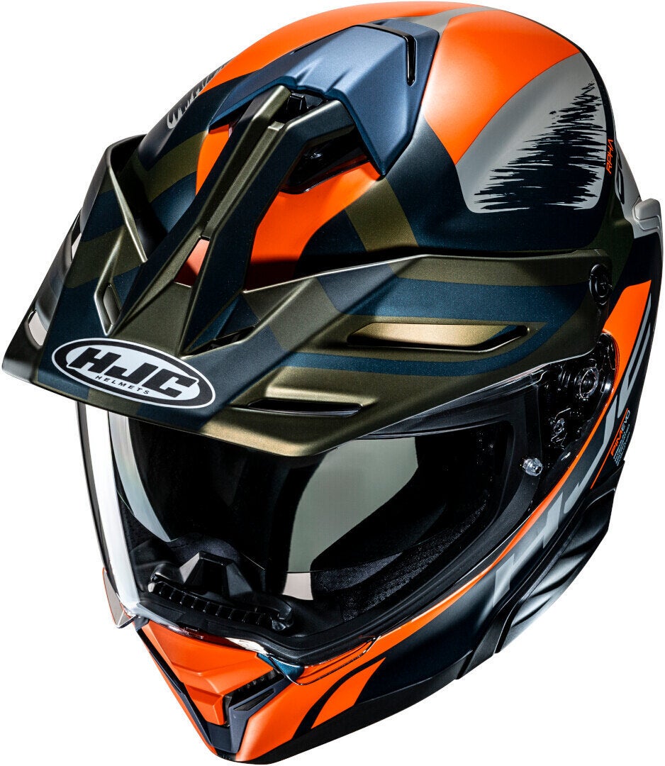HJC RPHA 60 Quid Enduro Helm orange/schwarz/silber/gold M (57/58) Abbildung 5