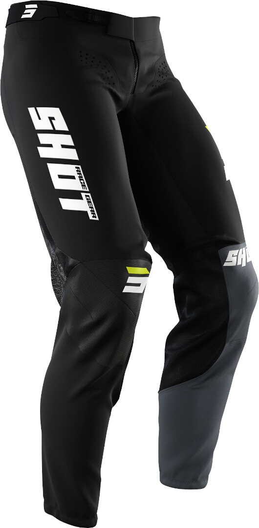 Shot Aerolite Gradient Motocross Byxor svart/vit/gul 26 Figur 2