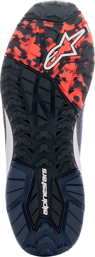 Alpinestars Speedforce XR Motorcykel sko blå/sort/rød 9,5 Figur 2