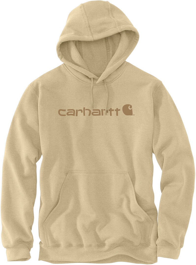 Carhartt Signature Logo Midweight Capuche beige M Figure 1