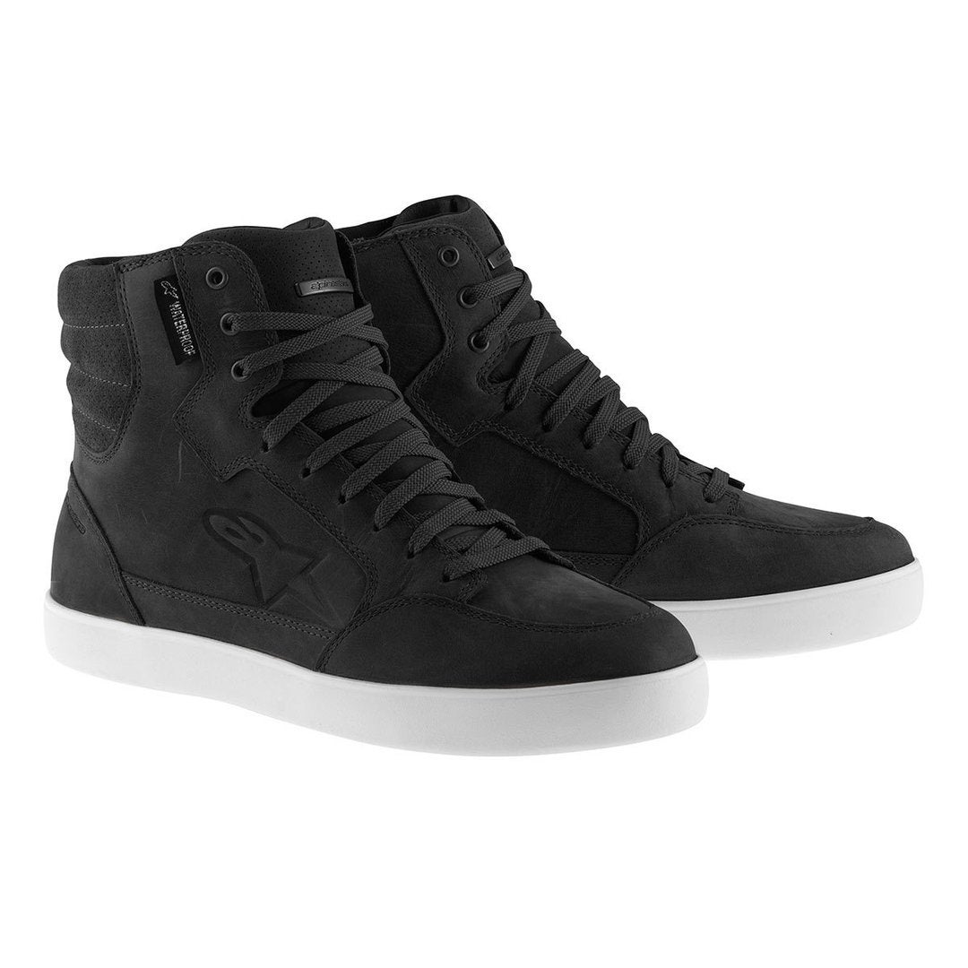 Alpinestars Men's Black/White J-6 Waterproof Shoes