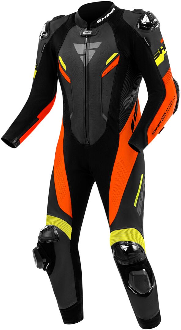 SHIMA Hyper RS Combinaison de moto en cuir une pièce perforée