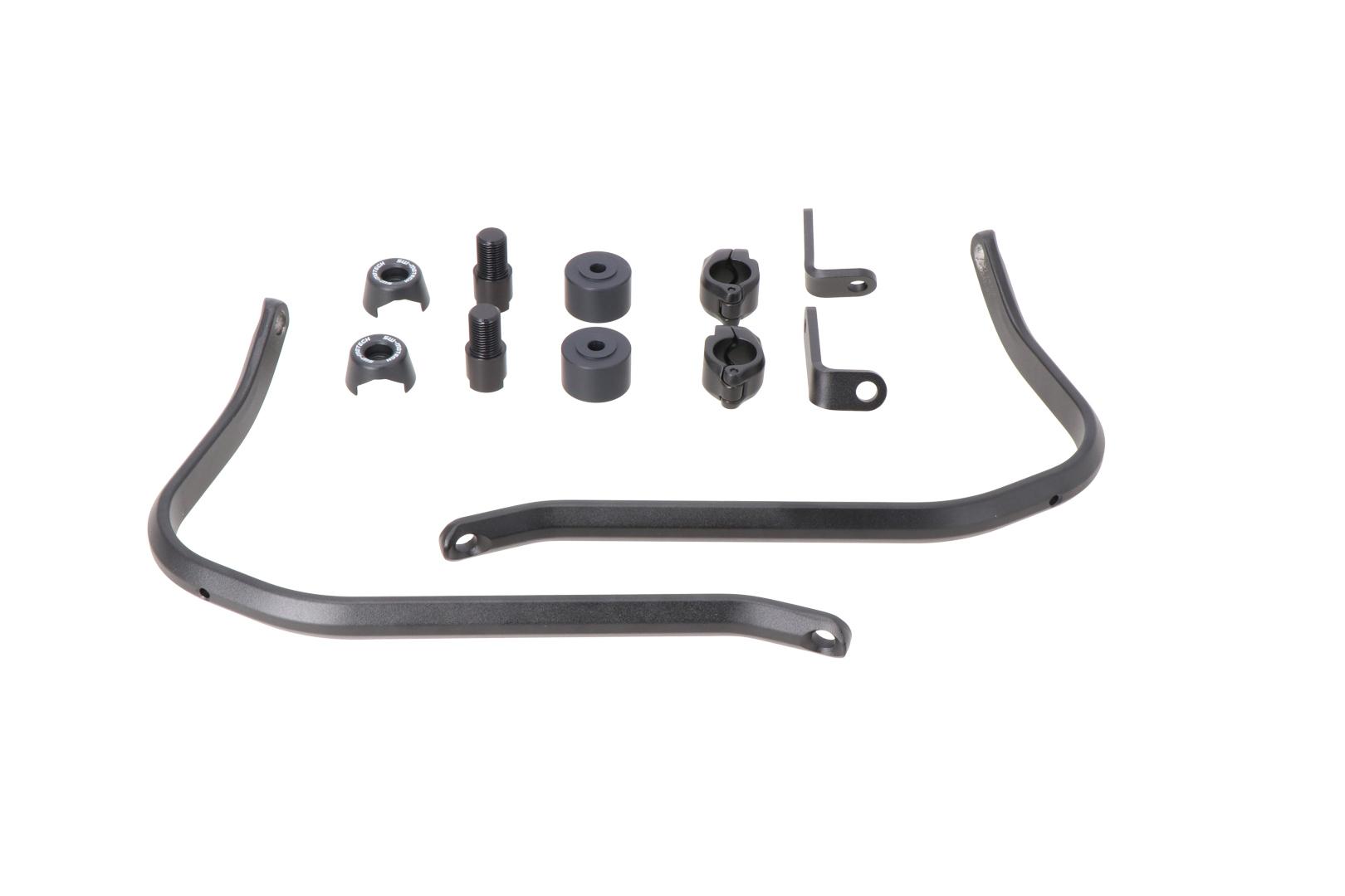 Kit de montare SW-Motech pentru apărătoare de mână - Negru. Yamaha MT-07 (14-20). Figura 1