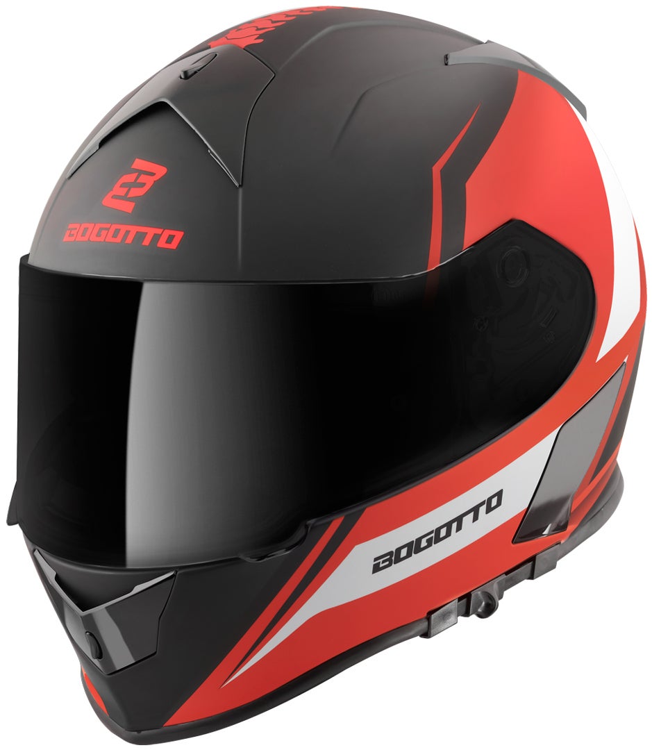 Bogotto V126 G-Evo Casco nero/rosso M Figura 1