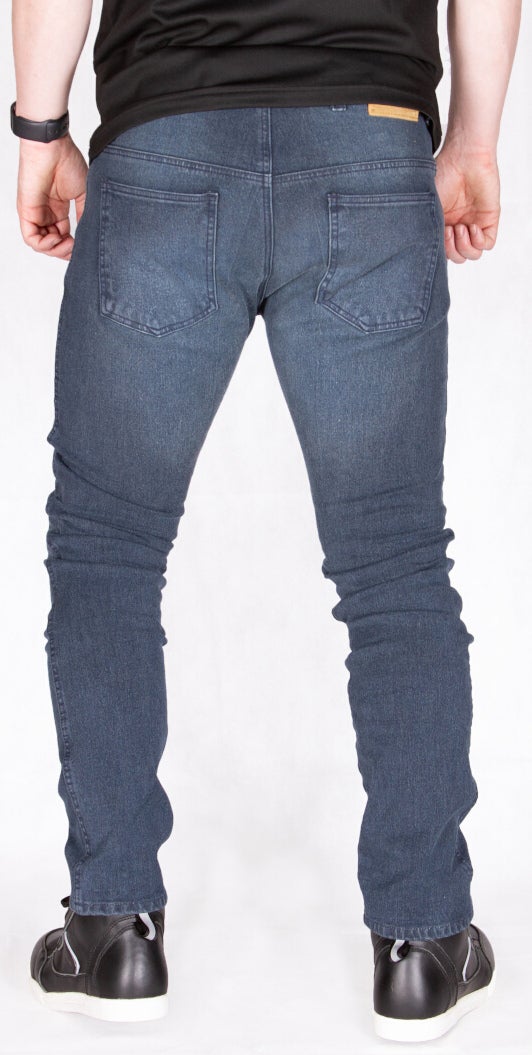 Side view of Merlin Stretford Aramide Motorcycle Jeans