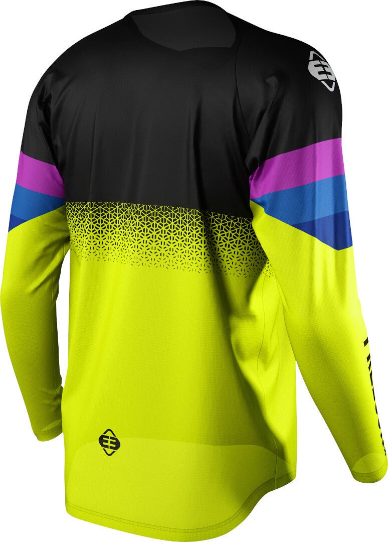 Freegun Devo Attack Børn Motocross Jersey sort/neon 6/7 Figur 2