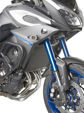 GIVI Schutz für Wasser- und Ölradiatoren aus Edelstahl, schwarz für Yamaha Modelle (s. Beschreibung) Figur 1