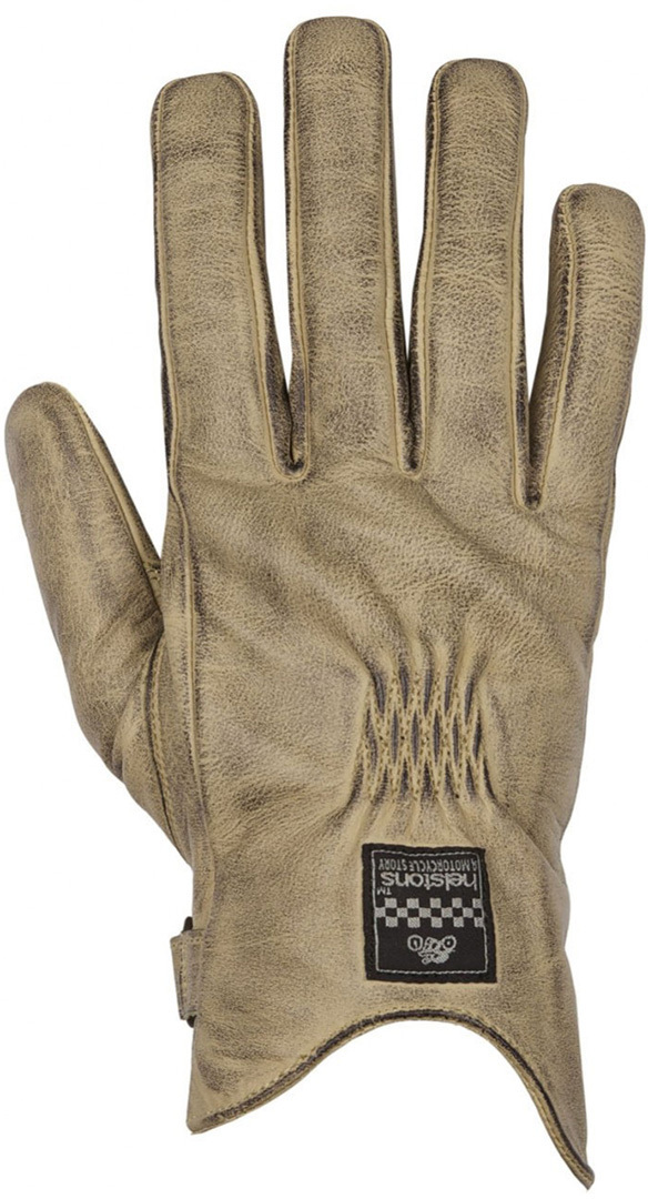 Helstons Condor Motorradhandschuhe sand/schwarz 9 Abbildung 1