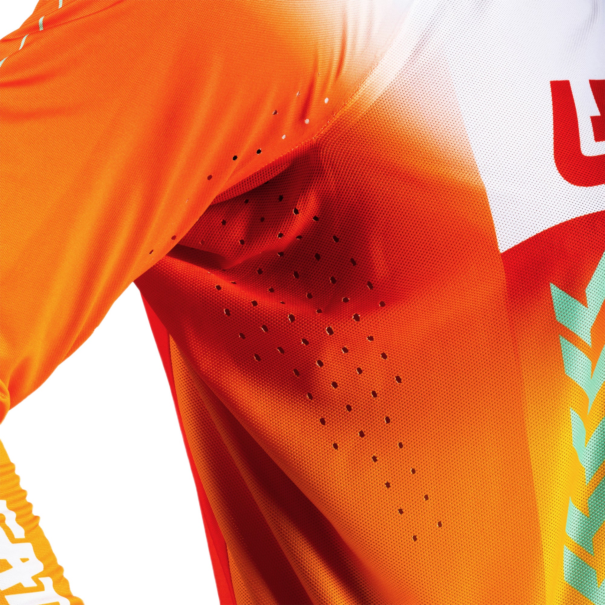 Leatt Moto 5.5 UltraWeld V26 Maillot de motocross orange/jaune 2XL Figure 7