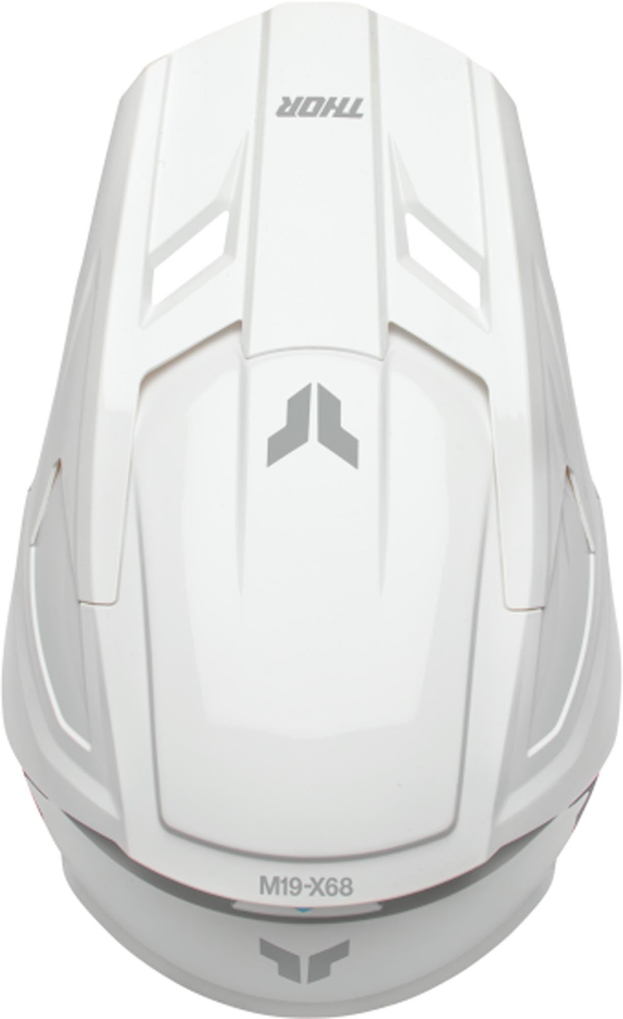 Thor Fleet Cască de motocross alb XXL (63/64) Figura 4