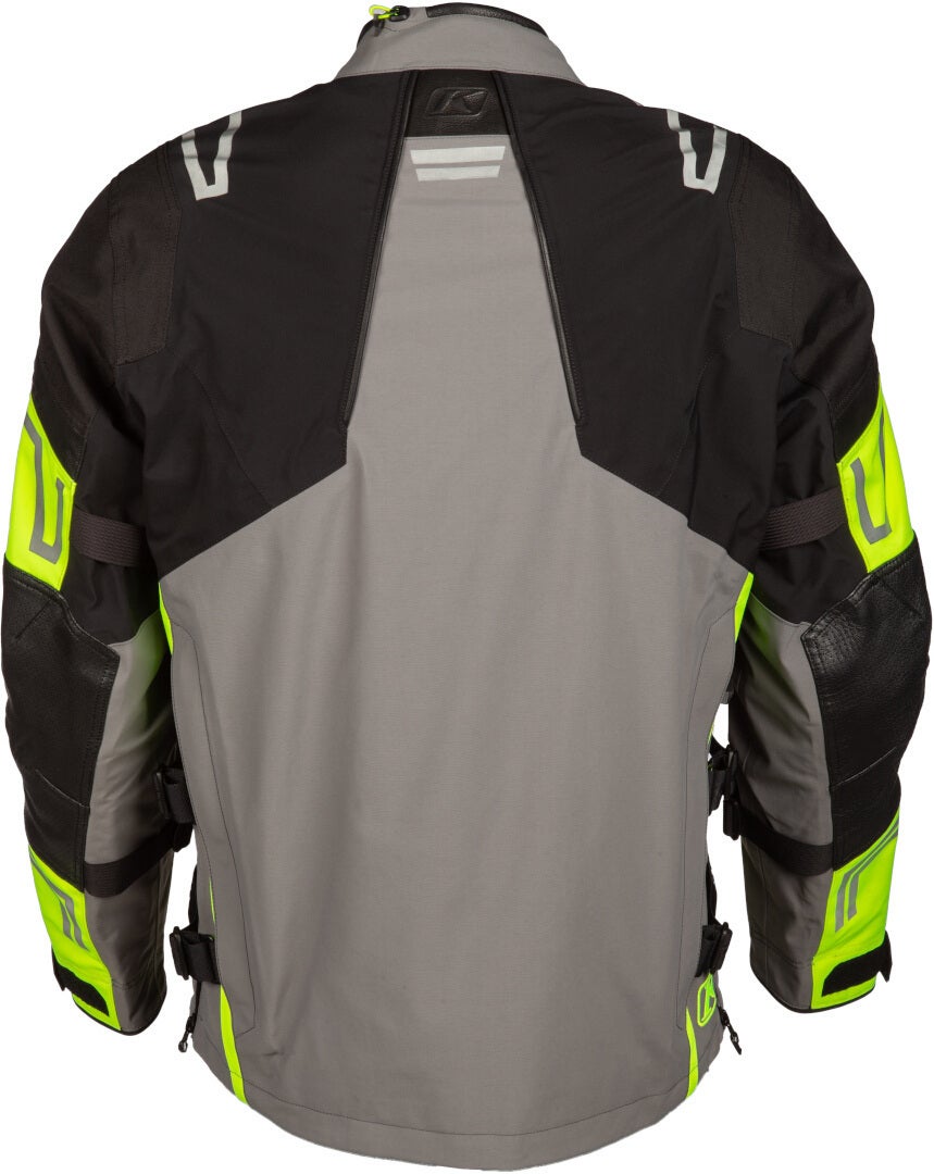 Klim Latitude 2023 Motorcycle Textile Jacket grey/yellow XXL Figure 4